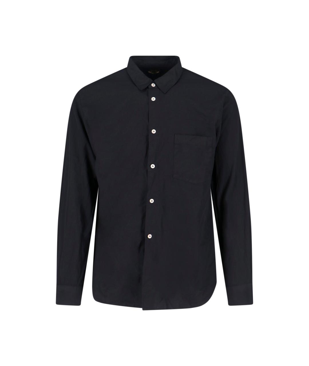 COMME DES GARÇONS HOMME PLUS Черная кэжуал рубашка, фото 1