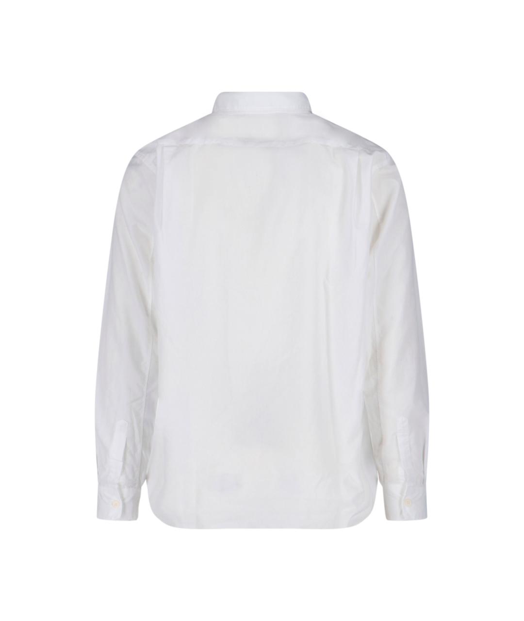 COMME DES GARÇONS HOMME PLUS Белая кэжуал рубашка, фото 2