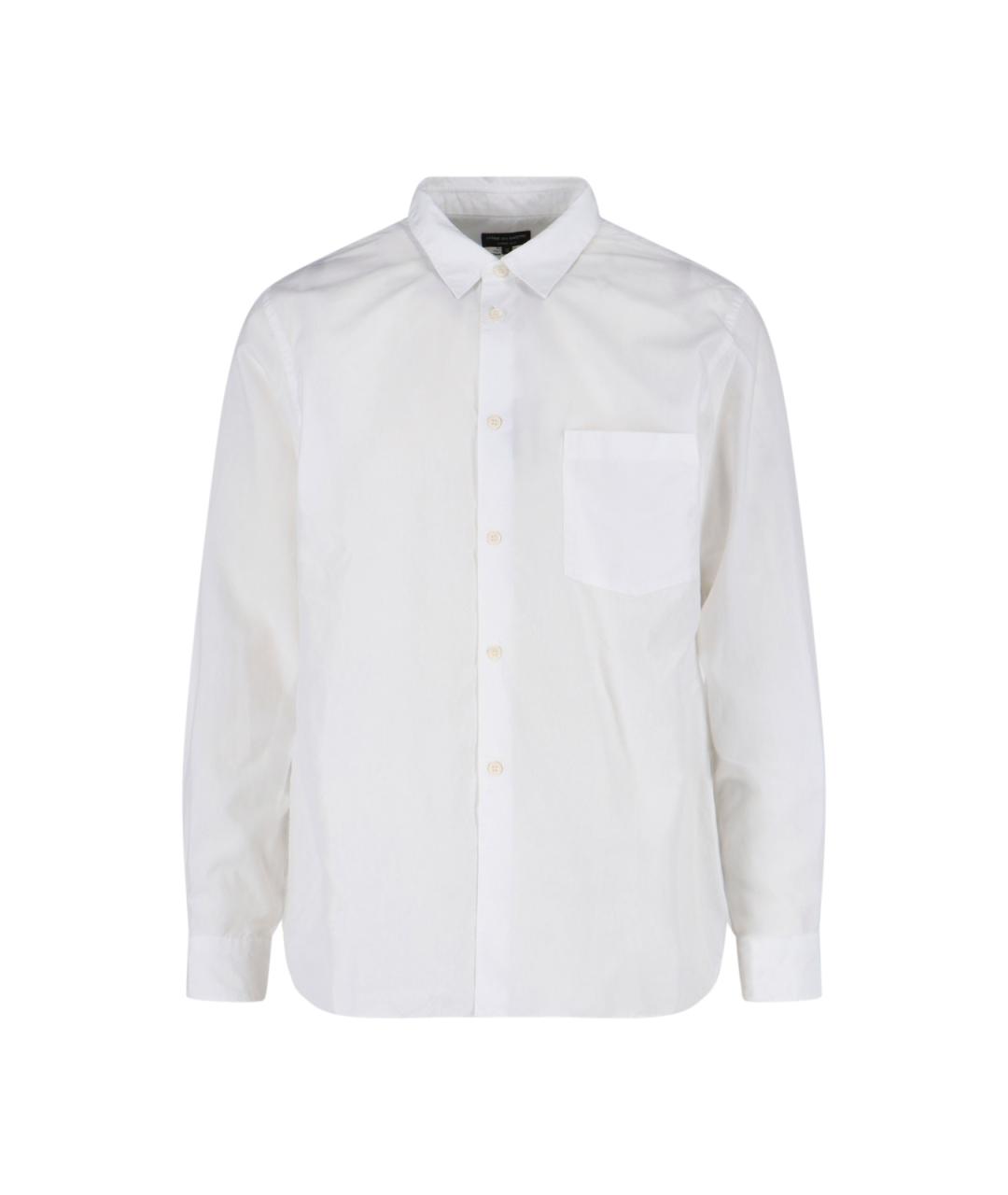 COMME DES GARÇONS HOMME PLUS Белая кэжуал рубашка, фото 1