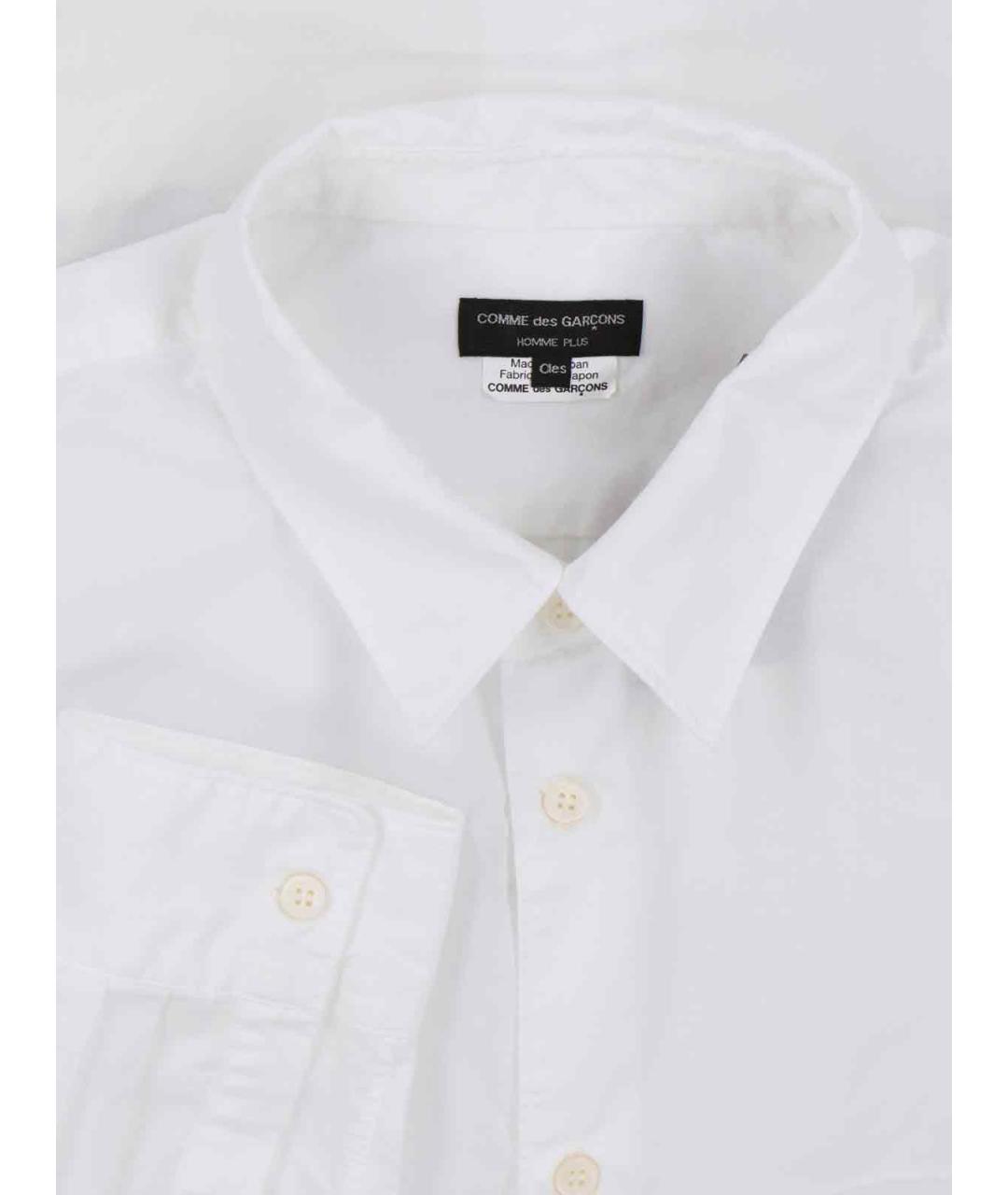 COMME DES GARÇONS HOMME PLUS Белая кэжуал рубашка, фото 3
