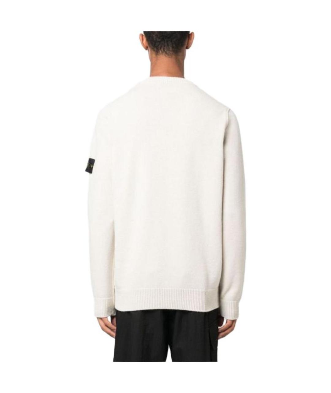 STONE ISLAND Бежевый джемпер / свитер, фото 2
