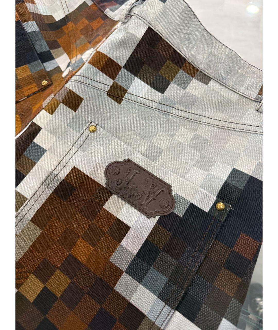 LOUIS VUITTON Коричневые джинсы, фото 6
