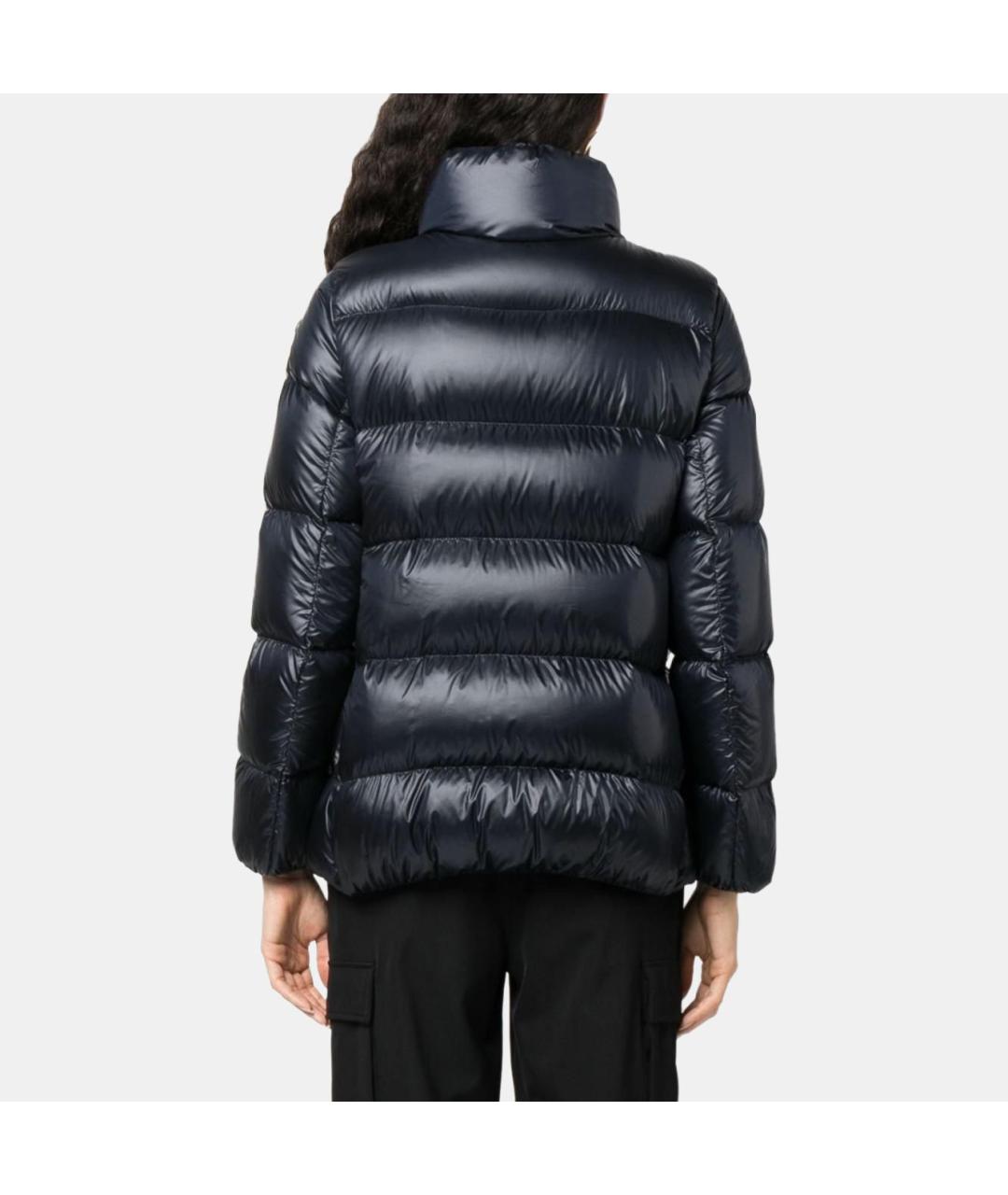 MONCLER Синий пуховик, фото 3