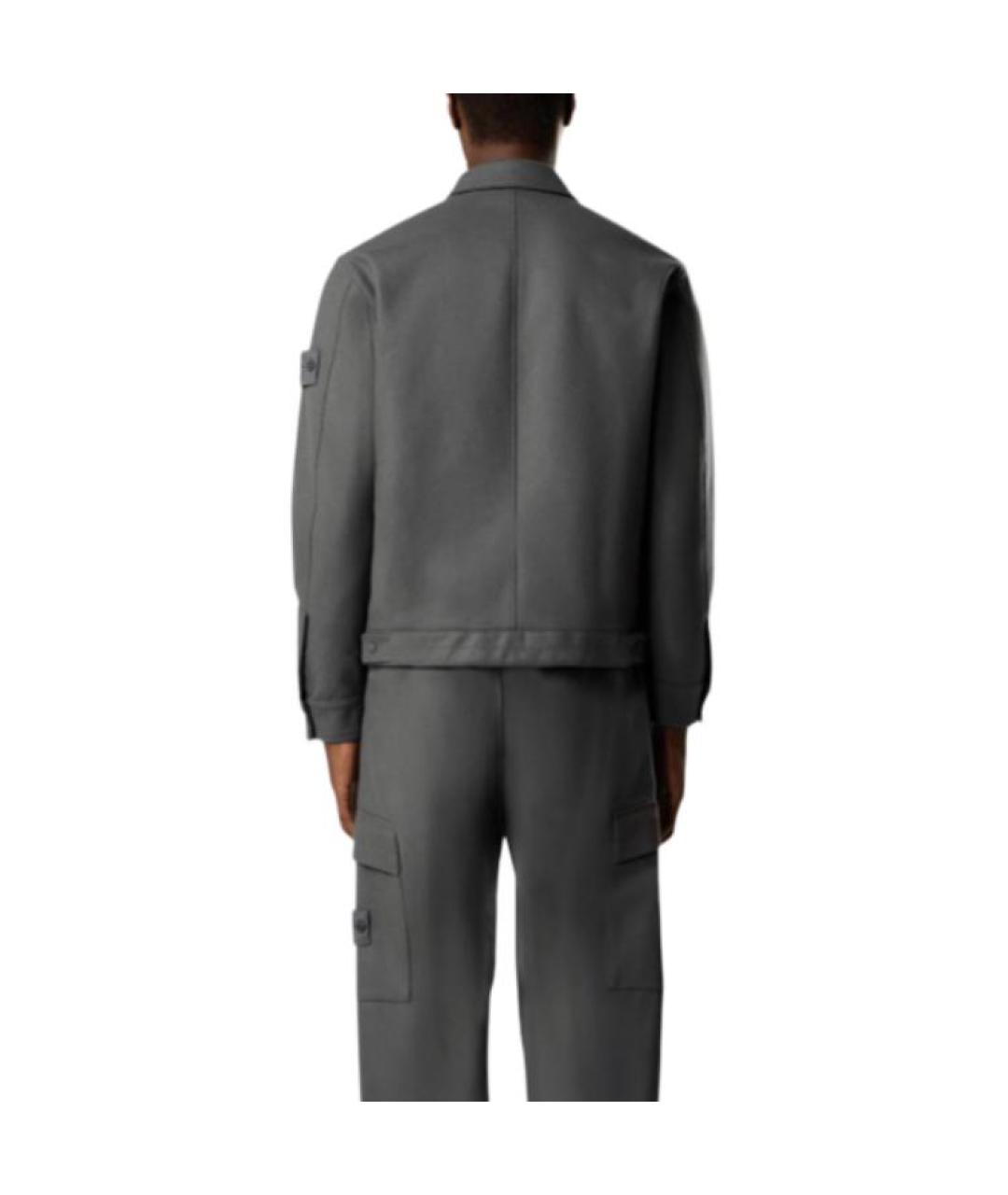 STONE ISLAND Серая куртка, фото 4