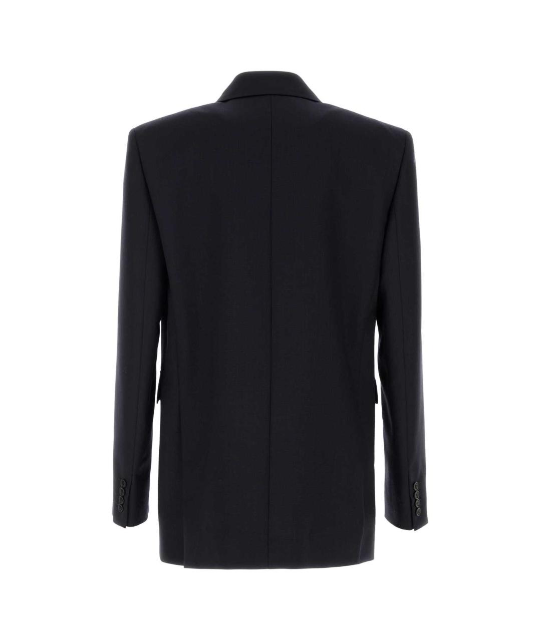 SAINT LAURENT Синий шерстяной пиджак, фото 2