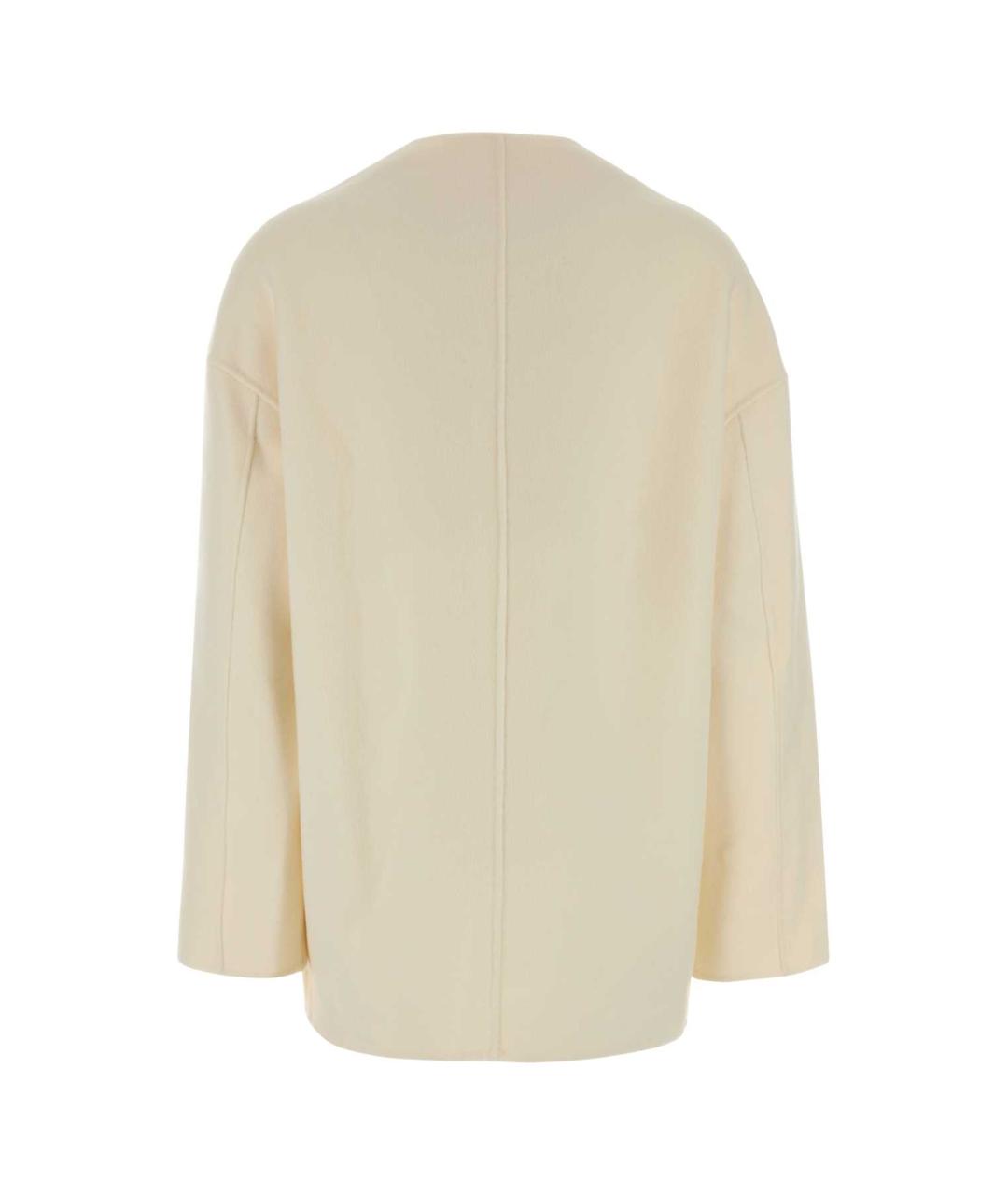 LOULOU STUDIO Белый кашемировый жакет/пиджак, фото 2