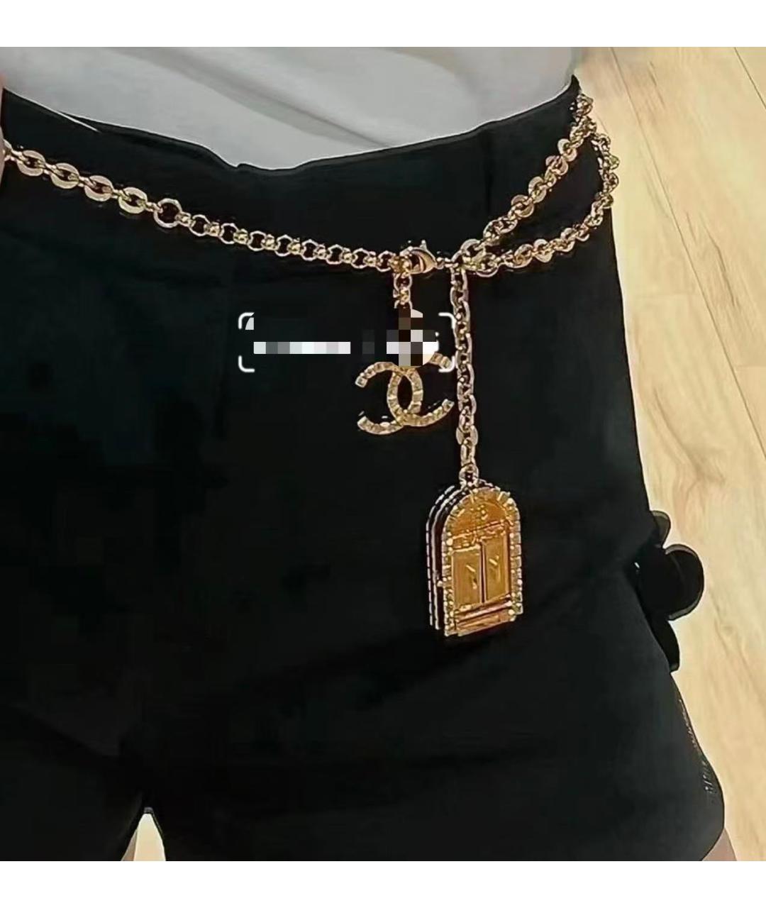 CHANEL Желтый ремень, фото 8
