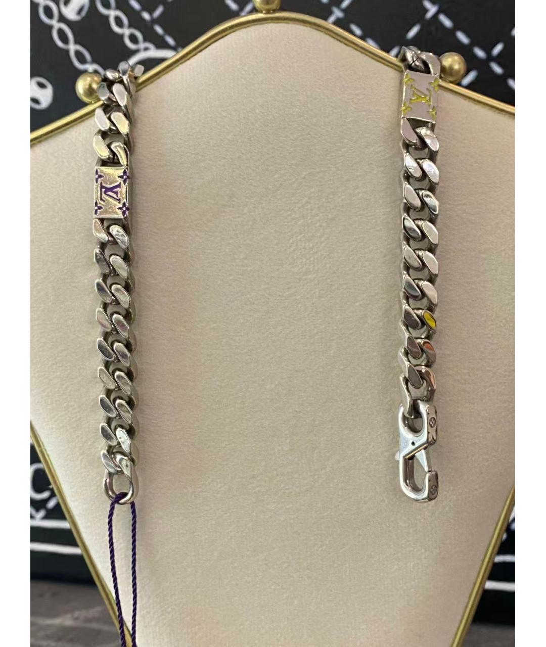 LOUIS VUITTON Серебряная цепочка/подвеска, фото 5