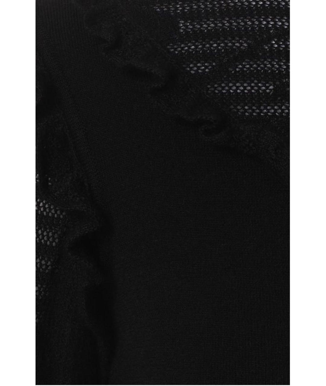 CHANEL Черный кашемировый джемпер / свитер, фото 3