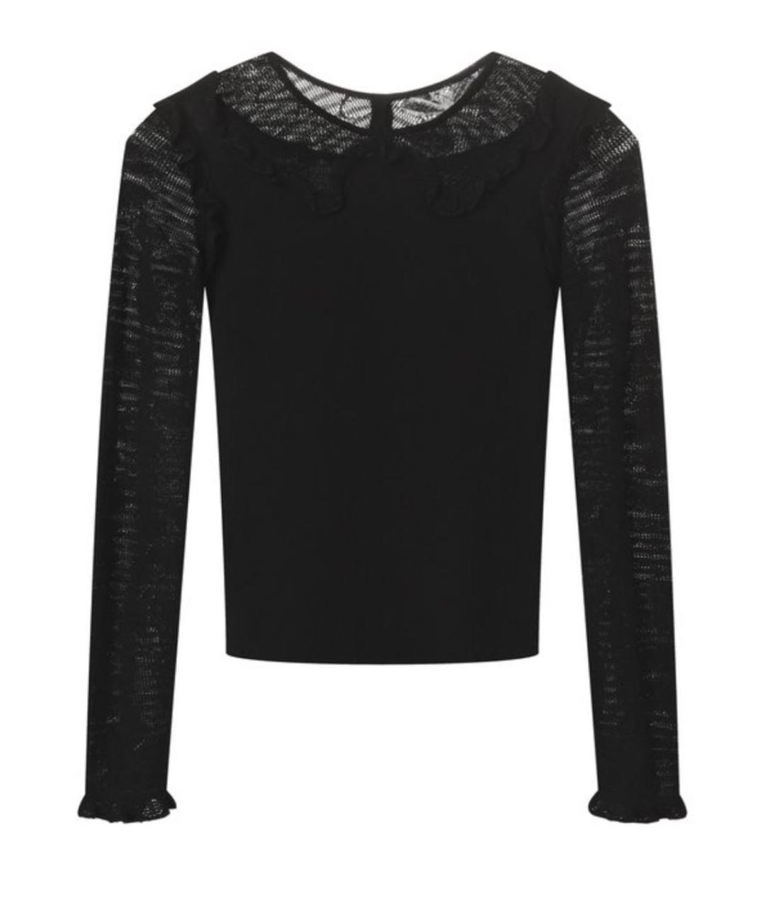 CHANEL Черный кашемировый джемпер / свитер, фото 1