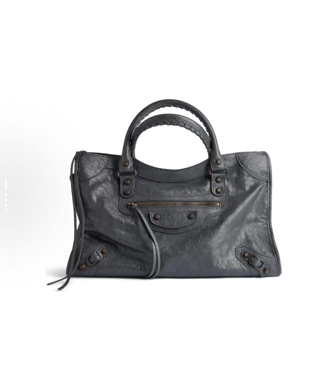 BALENCIAGA Серая сумка на плечо, фото 5