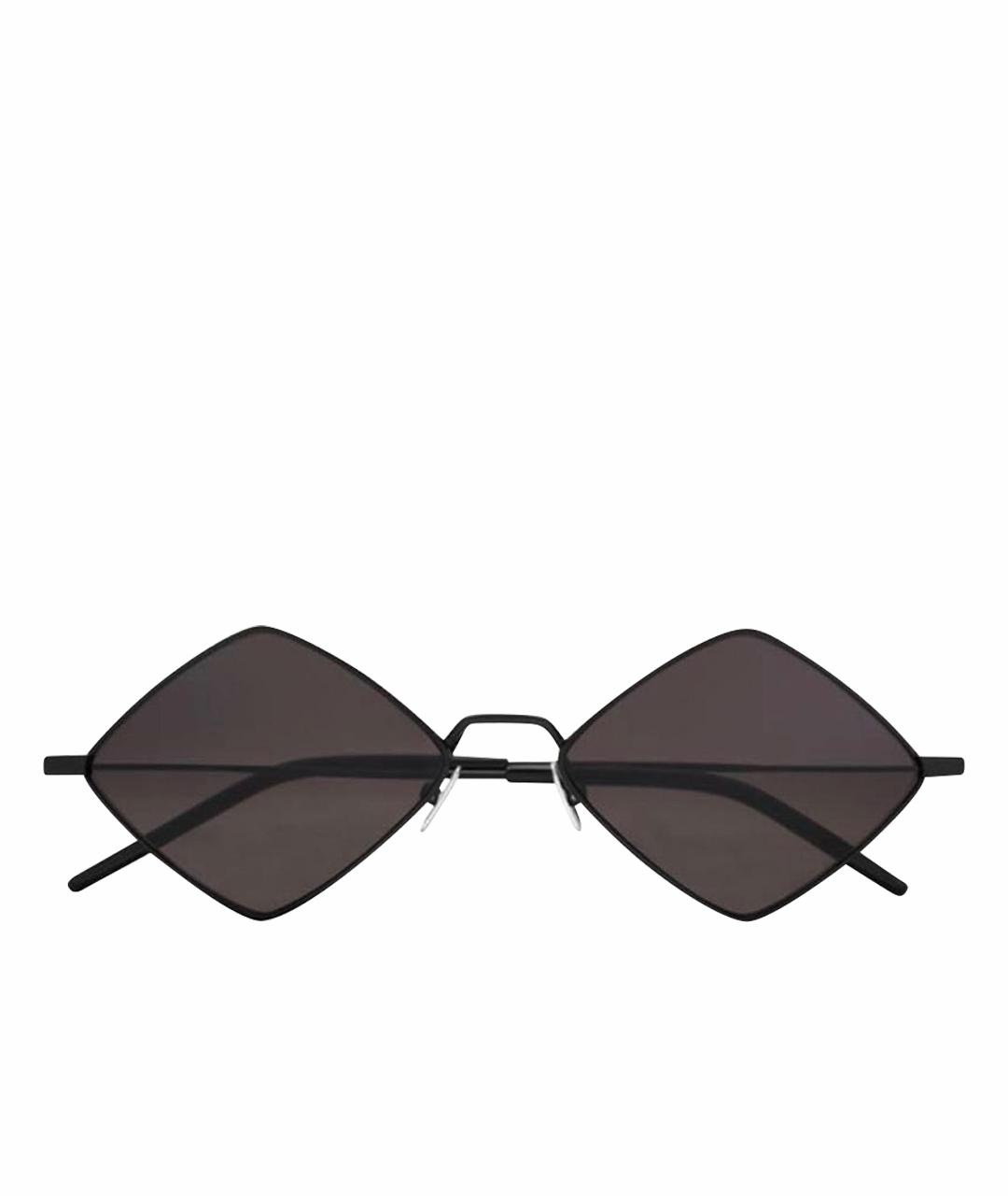 SAINT LAURENT Черные пластиковые солнцезащитные очки, фото 1