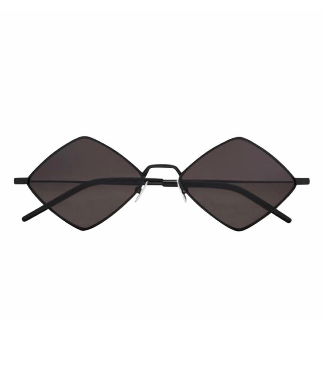 SAINT LAURENT Черные пластиковые солнцезащитные очки, фото 6