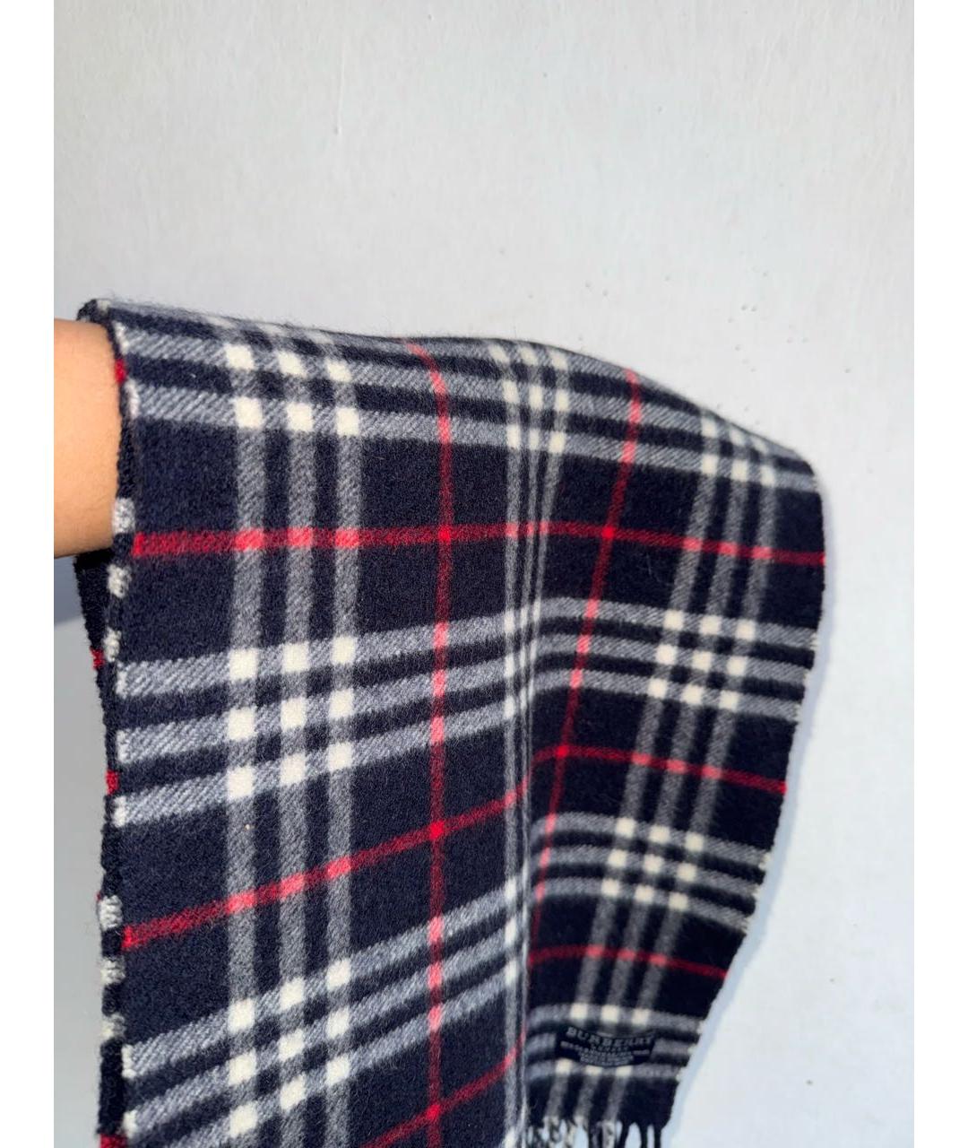 BURBERRY Мульти шерстяной шарф, фото 2