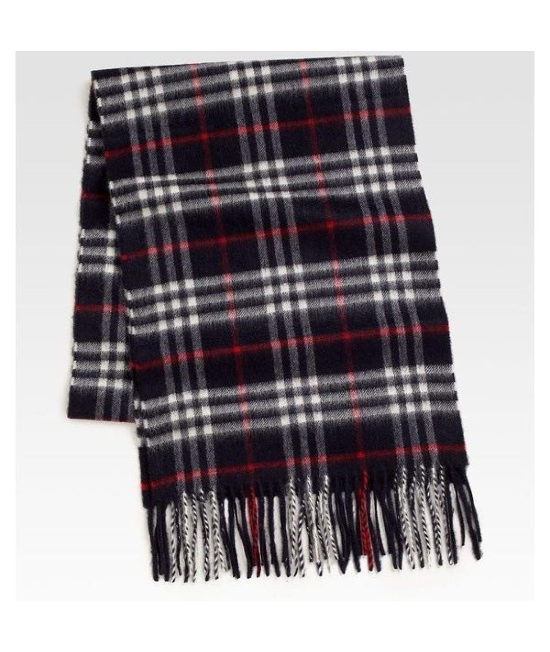BURBERRY Мульти шерстяной шарф, фото 8
