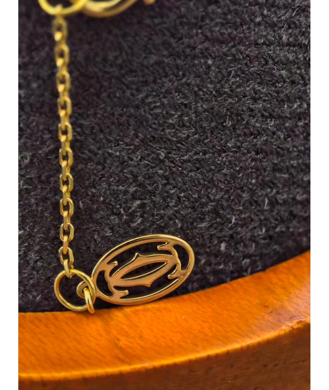 CARTIER Золотые запонки из желтого золота, фото 4