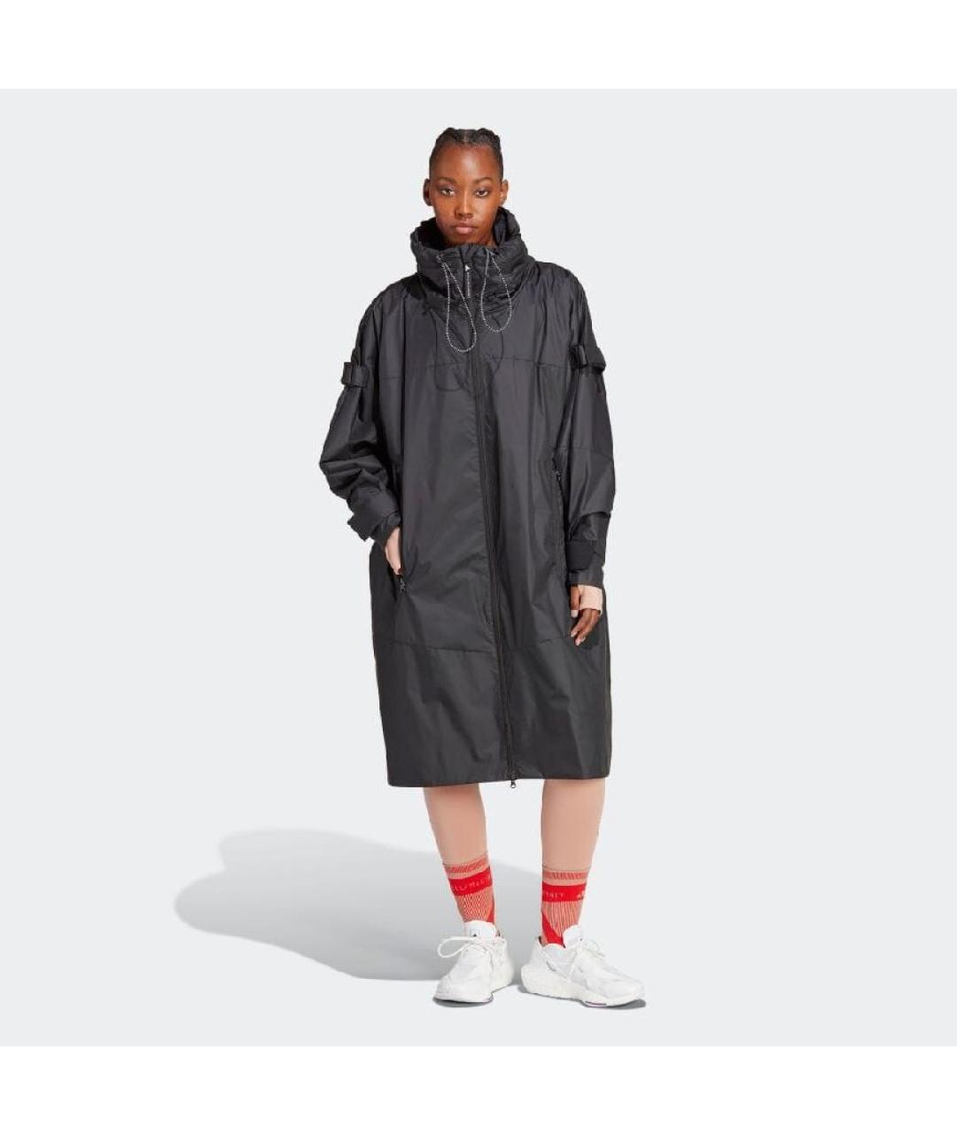 ADIDAS BY STELLA MCCARTNEY Черная парка, фото 2