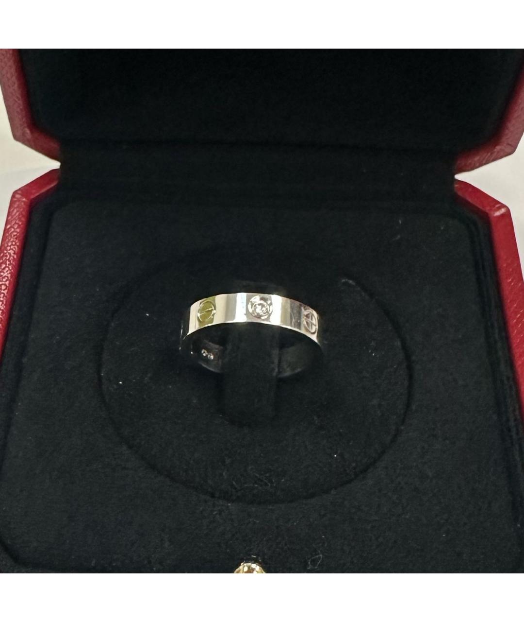 CARTIER Белое кольцо из белого золота, фото 2