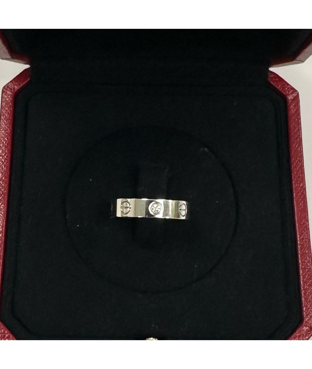 CARTIER Белое кольцо из белого золота, фото 3