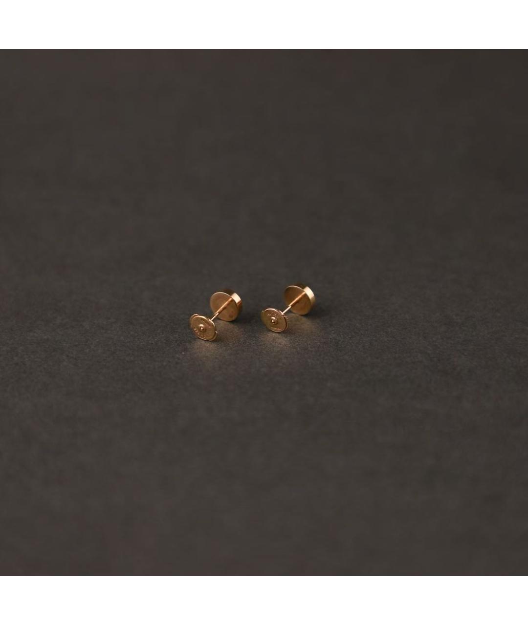 CARTIER Золотые серьги из розового золота, фото 3