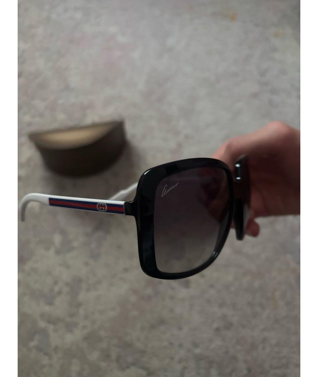 GUCCI Пластиковые солнцезащитные очки, фото 2