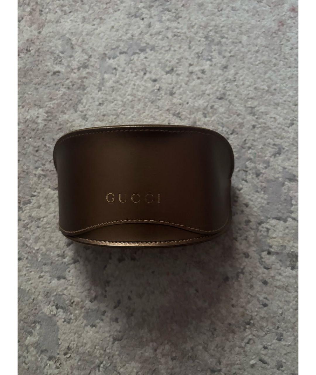GUCCI Пластиковые солнцезащитные очки, фото 4