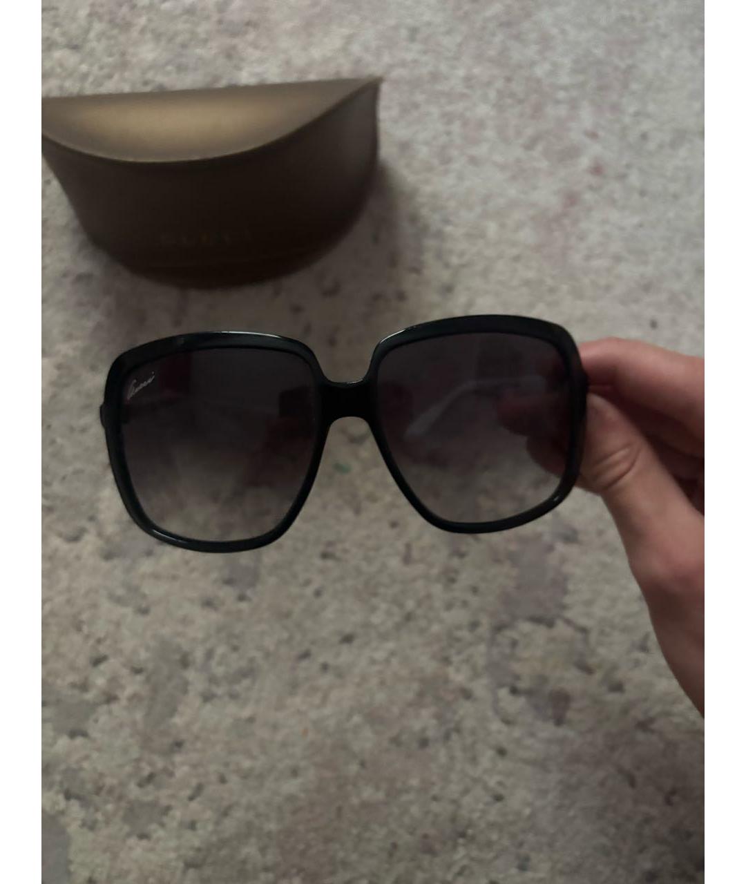 GUCCI Пластиковые солнцезащитные очки, фото 5