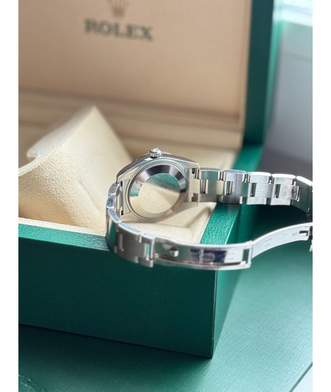 ROLEX Синие стеклянные часы, фото 2