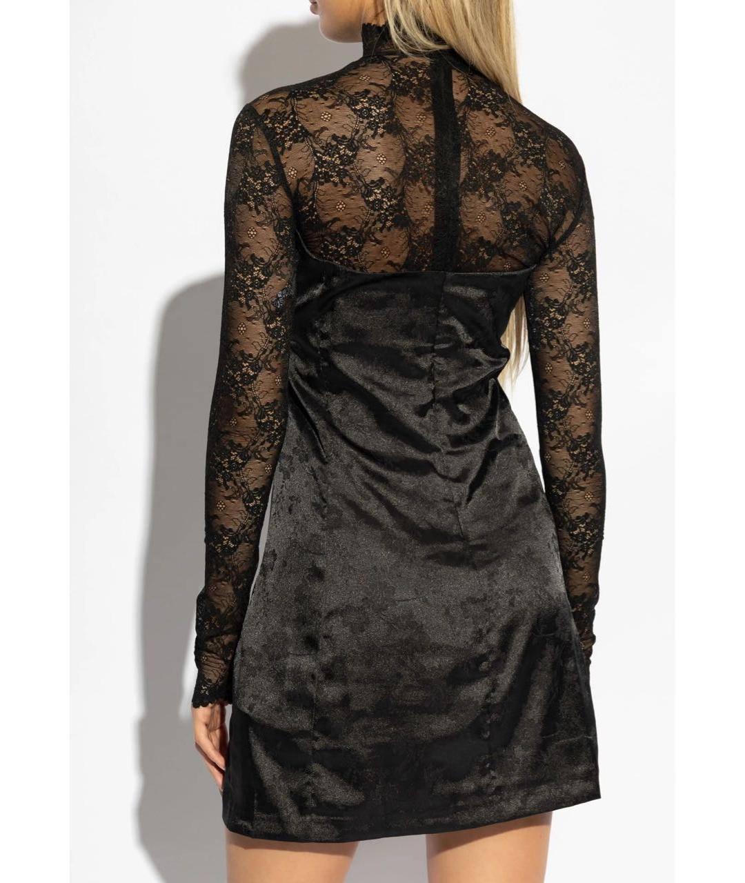 VERSACE JEANS COUTURE Черное вечернее платье, фото 3