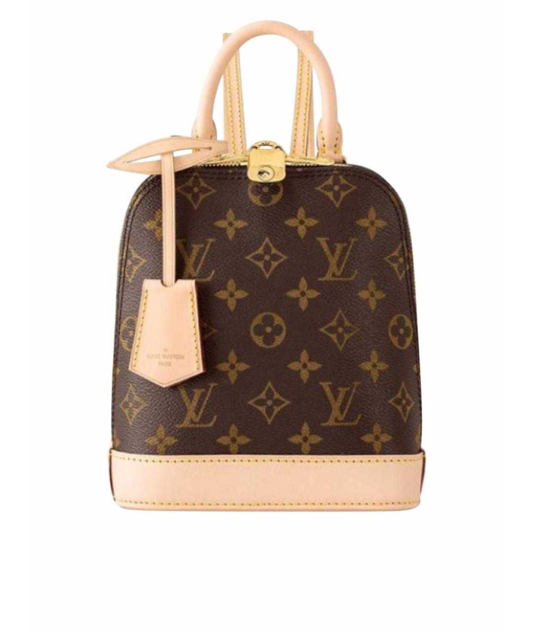 LOUIS VUITTON Коричневый рюкзак, фото 1