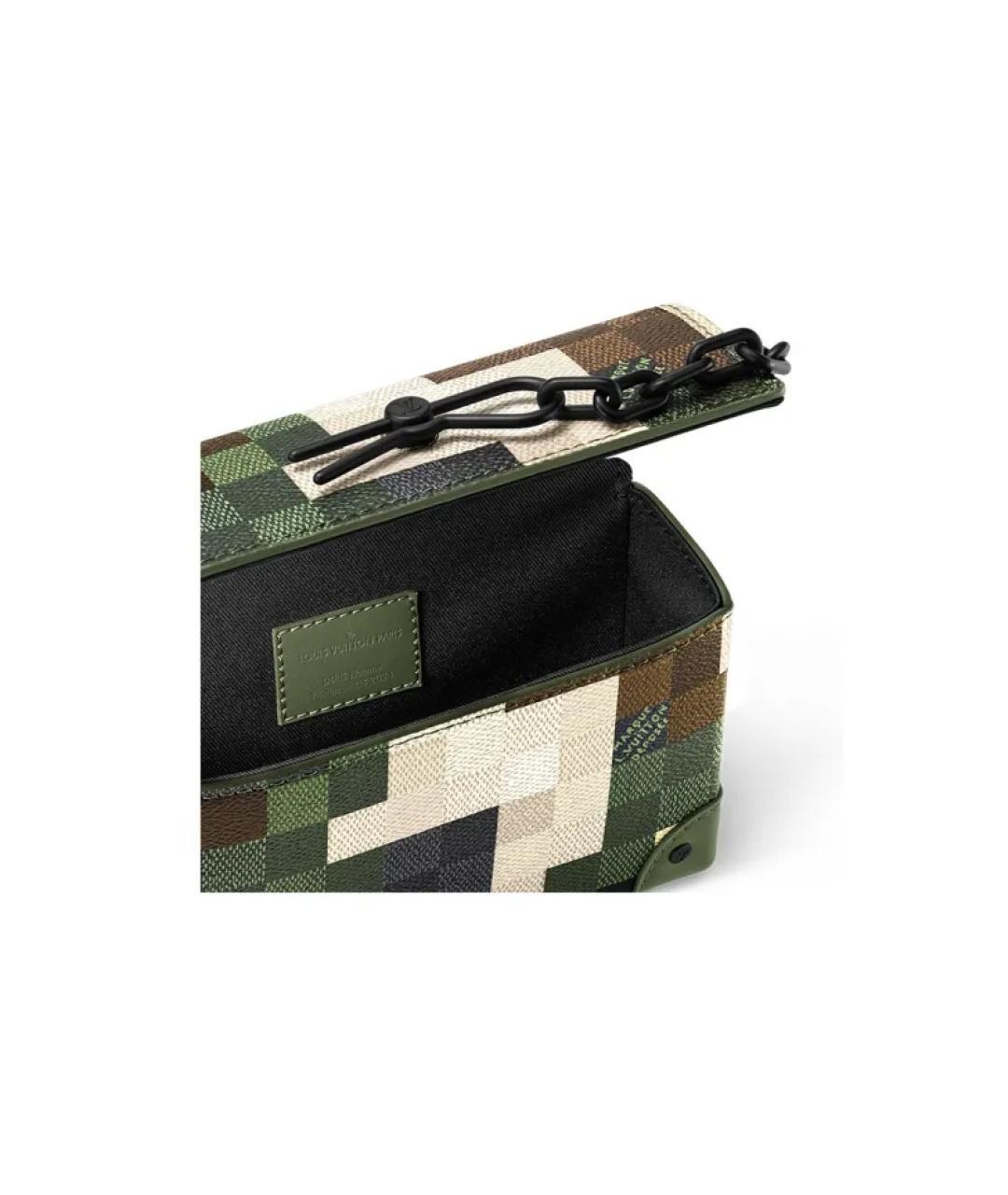 LOUIS VUITTON Зеленая сумка на плечо, фото 5