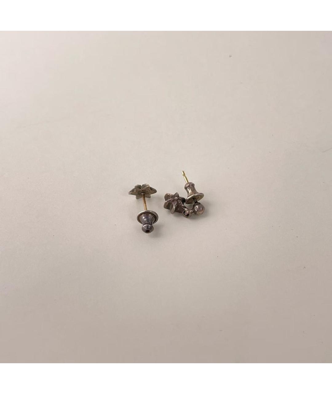 CHROME HEARTS Серебряные серебряные серьги, фото 2