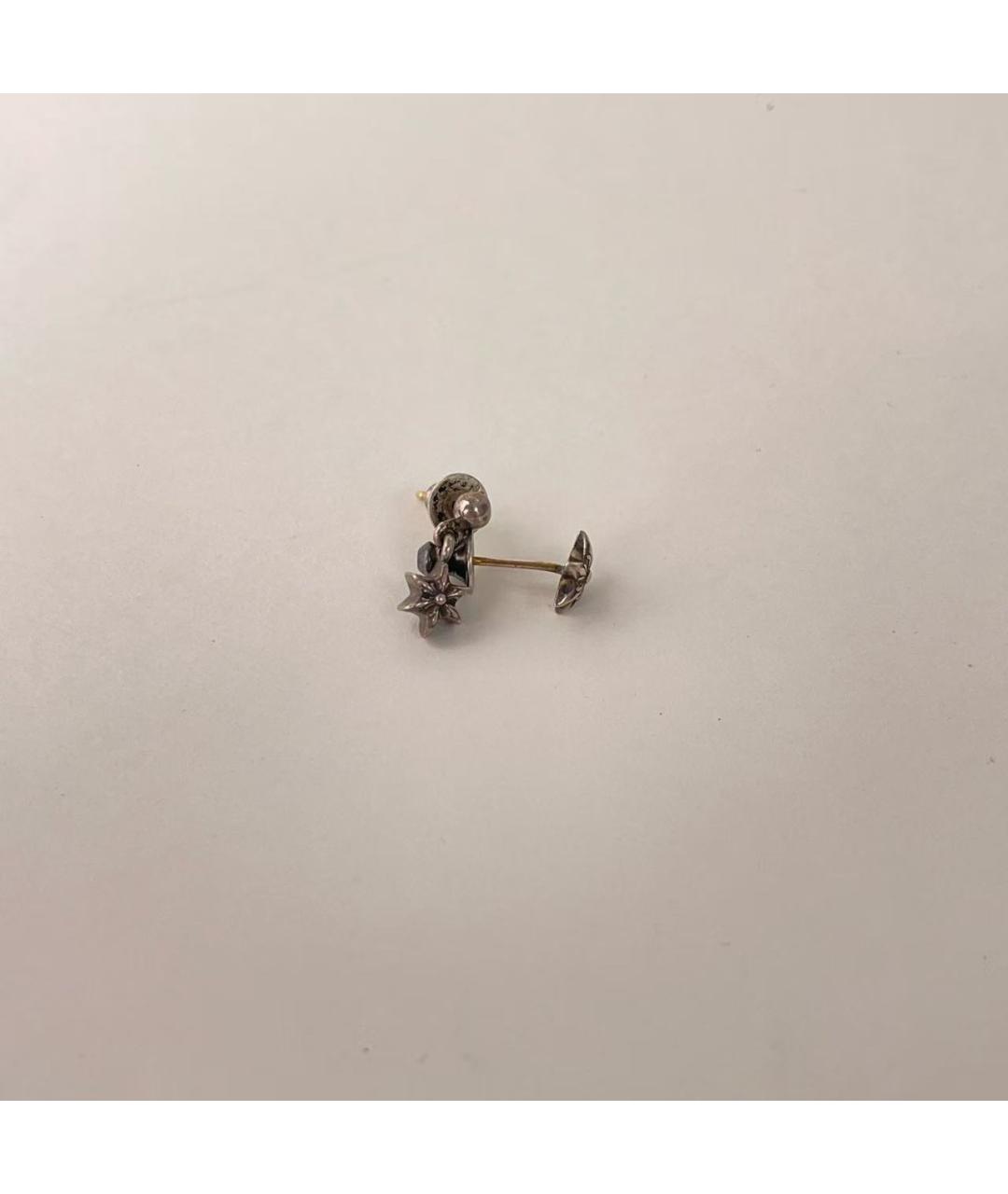 CHROME HEARTS Серебряные серебряные серьги, фото 3