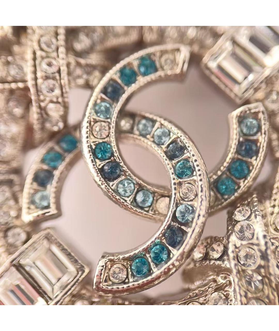 CHANEL Золотое металлическое колье, фото 6