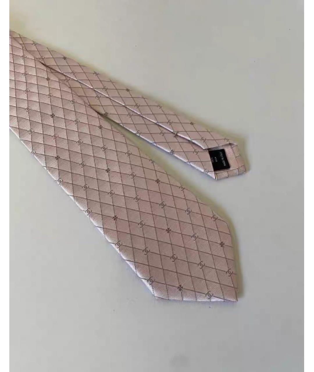 CHANEL Розовый галстук, фото 3