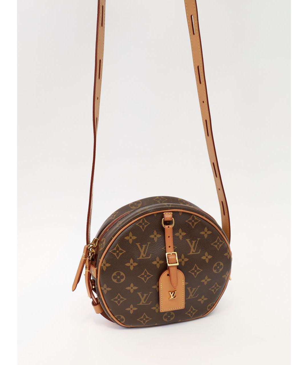 LOUIS VUITTON Коричневая сумка через плечо, фото 2