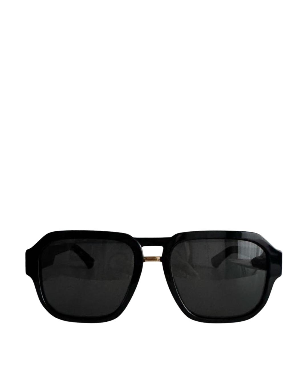 DOLCE&GABBANA Черные солнцезащитные очки, фото 1