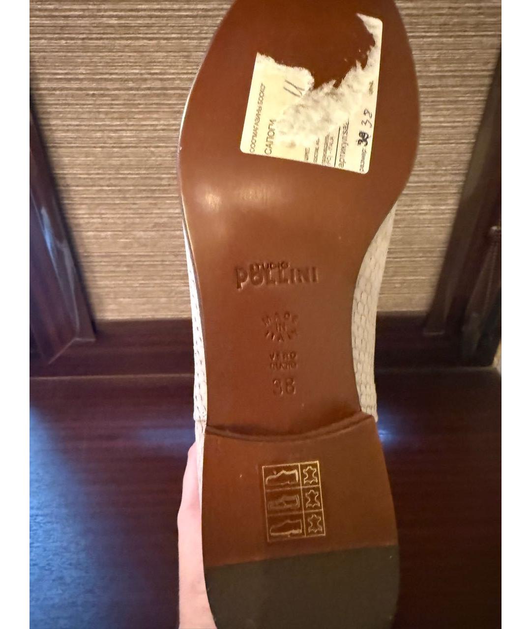 POLLINI Серые замшевые сапоги, фото 3