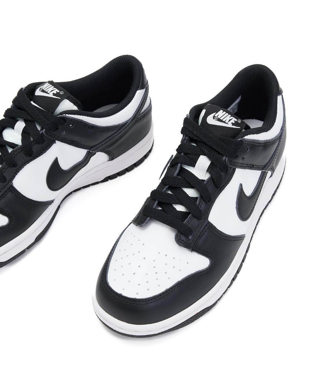 NIKE Черные кожаные кроссовки, фото 4