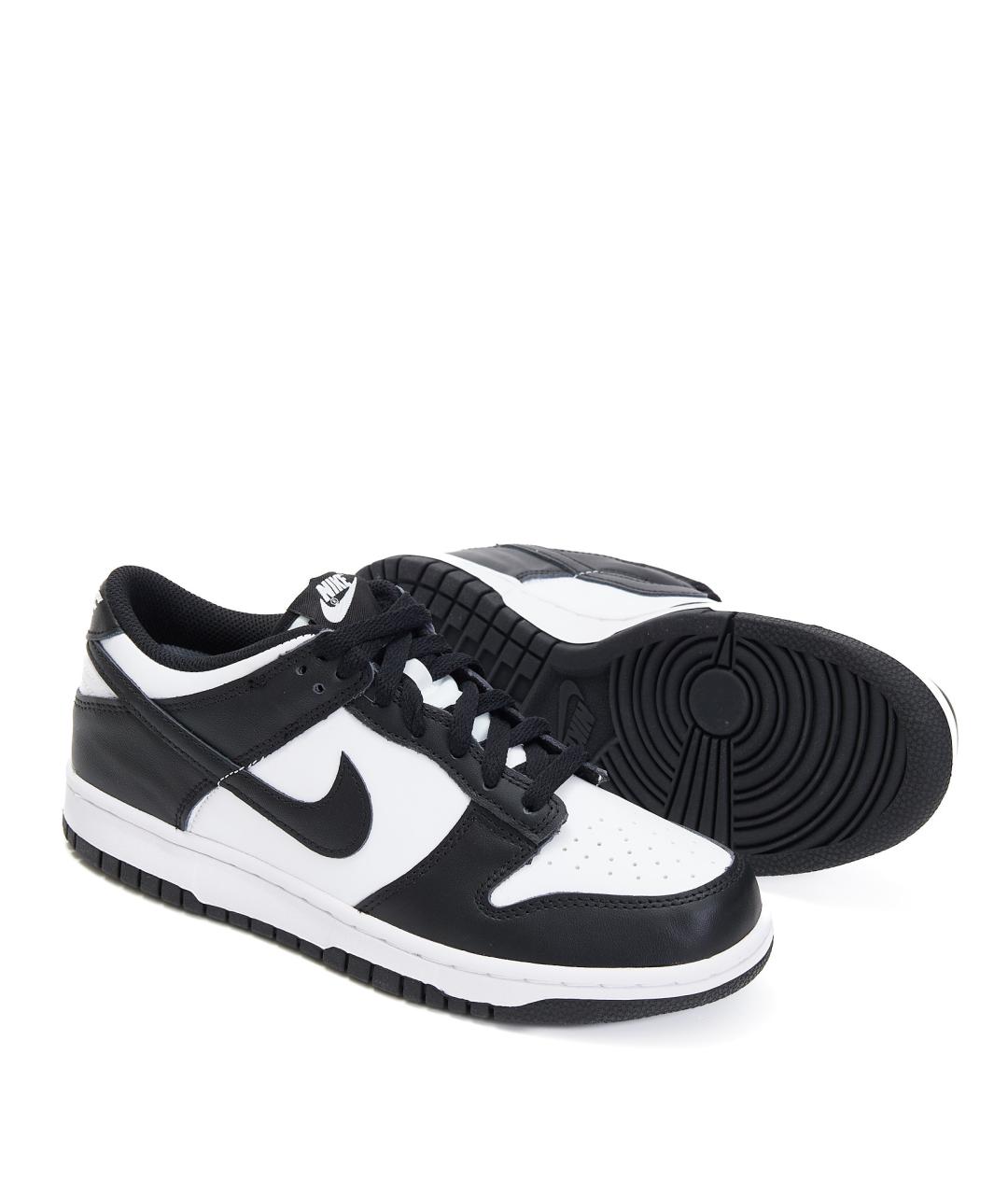 NIKE Черные кожаные кроссовки, фото 5