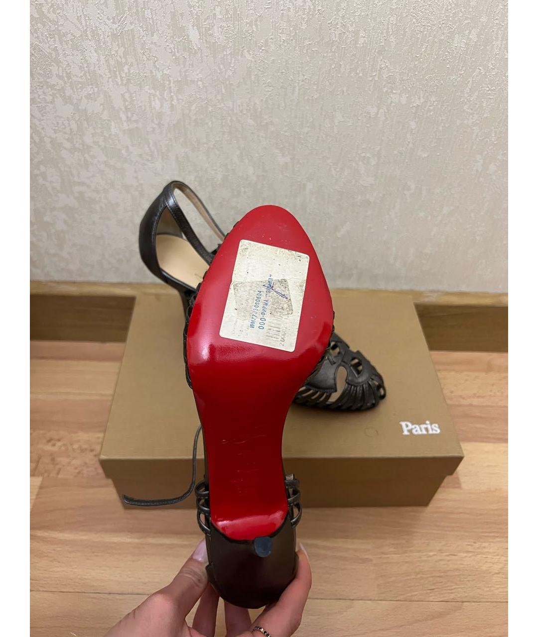 CHRISTIAN LOUBOUTIN Кожаные туфли, фото 3
