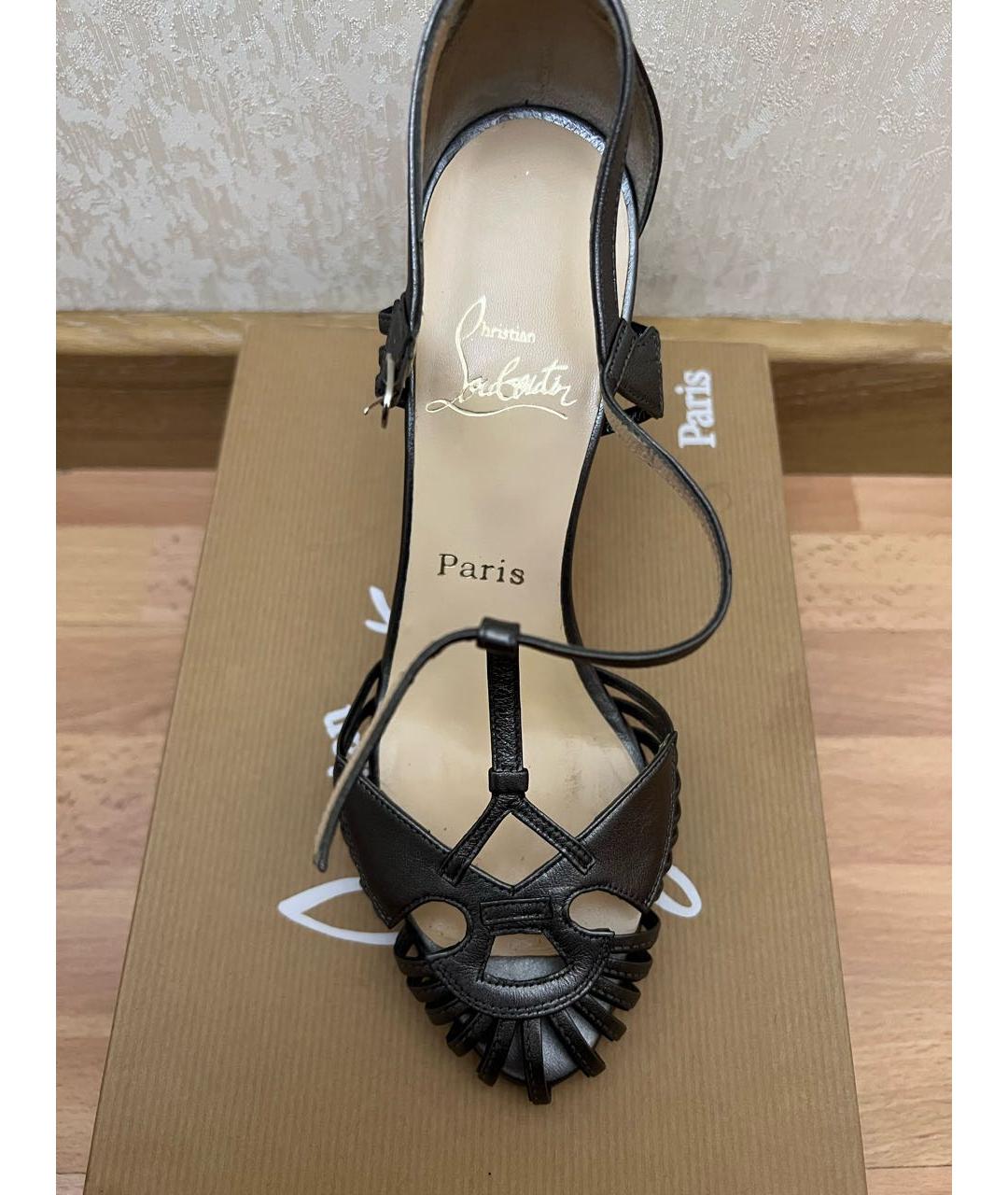 CHRISTIAN LOUBOUTIN Кожаные туфли, фото 4