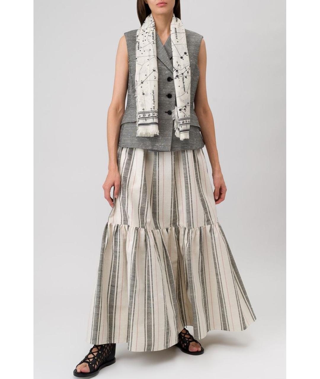 CHRISTIAN DIOR Мульти юбка макси, фото 3