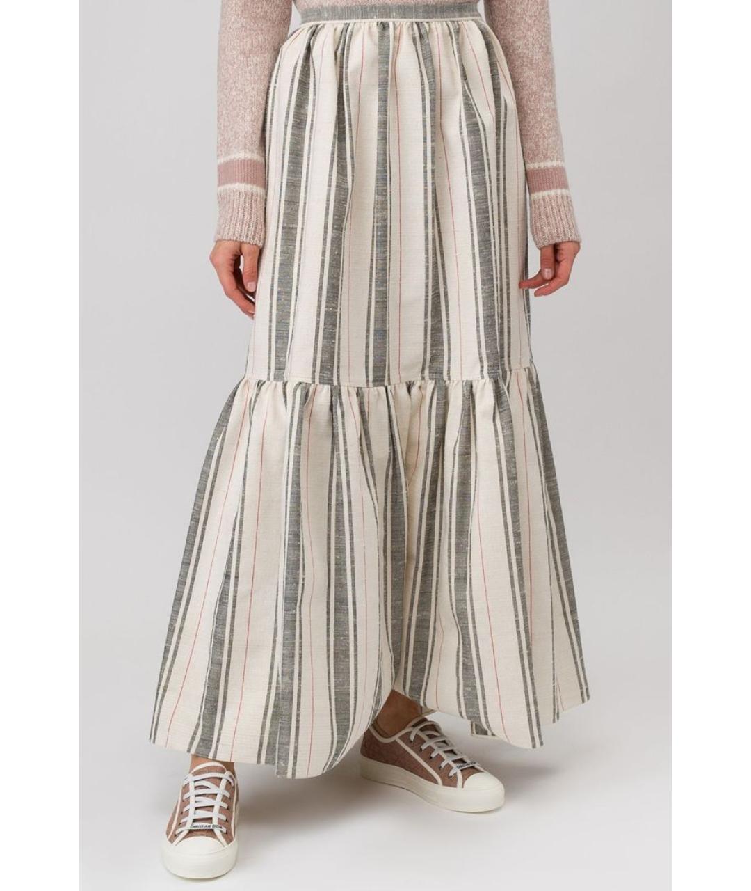 CHRISTIAN DIOR Мульти юбка макси, фото 2