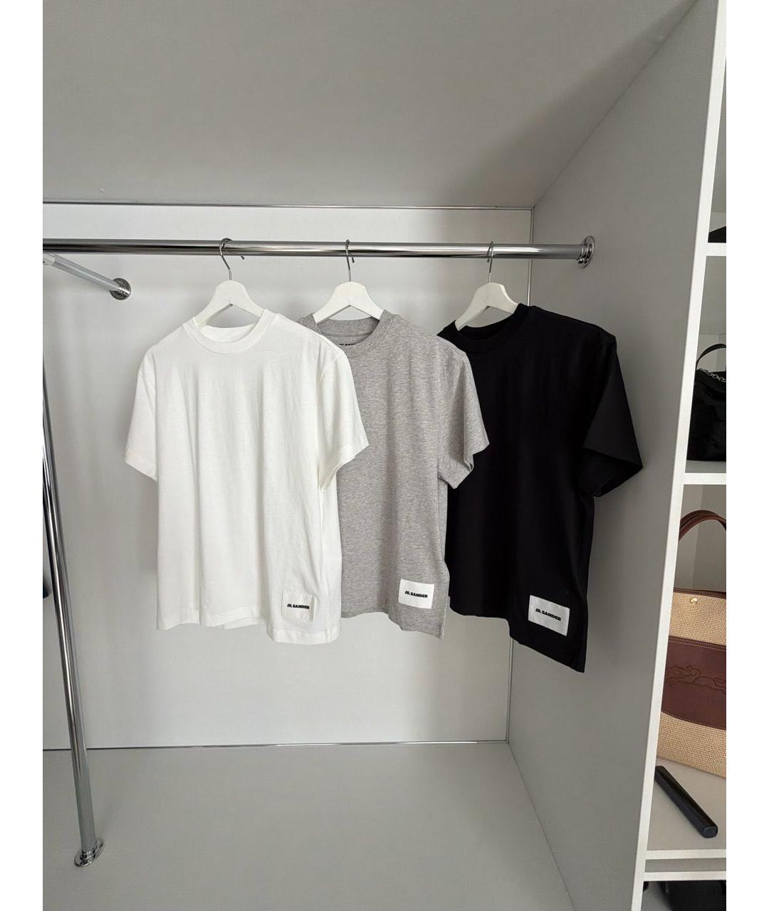 JIL SANDER Хлопковая футболка, фото 2