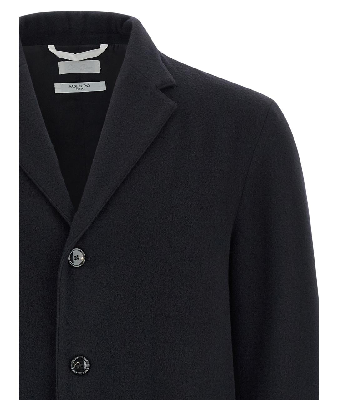 CELLAR DOOR Синий шерстяной пиджак, фото 3