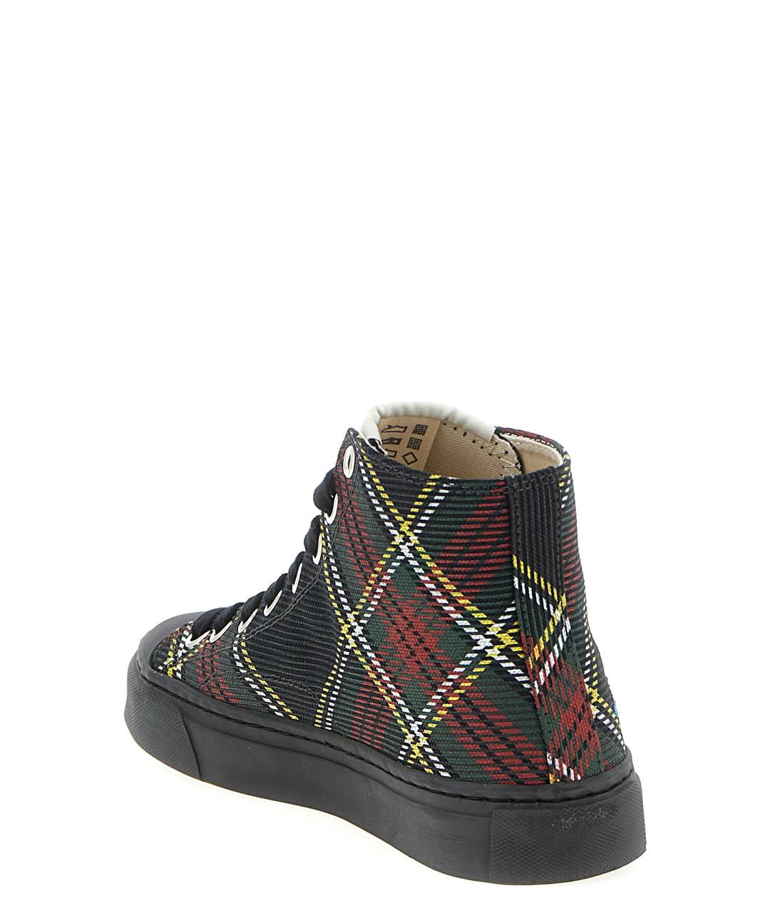 VIVIENNE WESTWOOD Мульти текстильные кроссовки, фото 3
