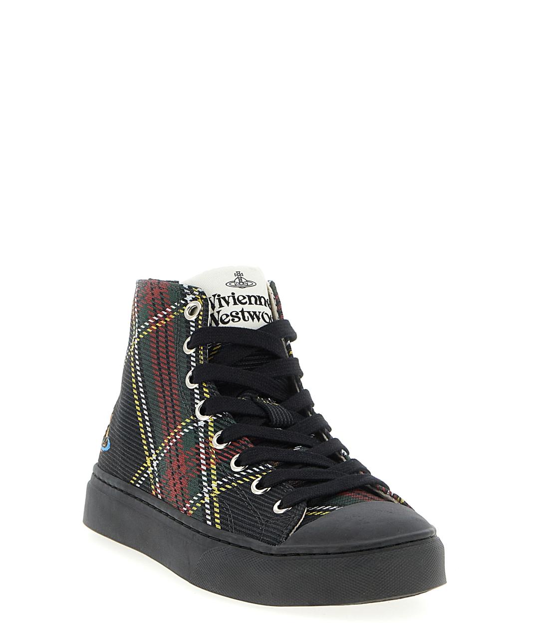VIVIENNE WESTWOOD Мульти текстильные кроссовки, фото 2