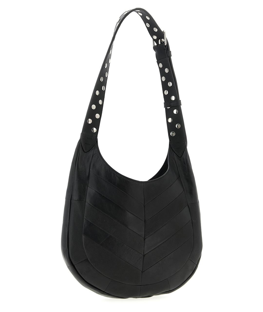 VALENTINO Черная кожаная сумка через плечо, фото 2