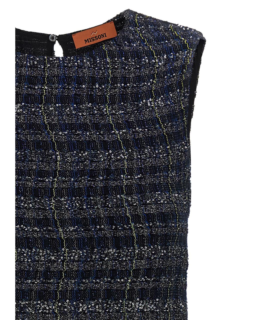 MISSONI Мульти вискозное повседневное платье, фото 3